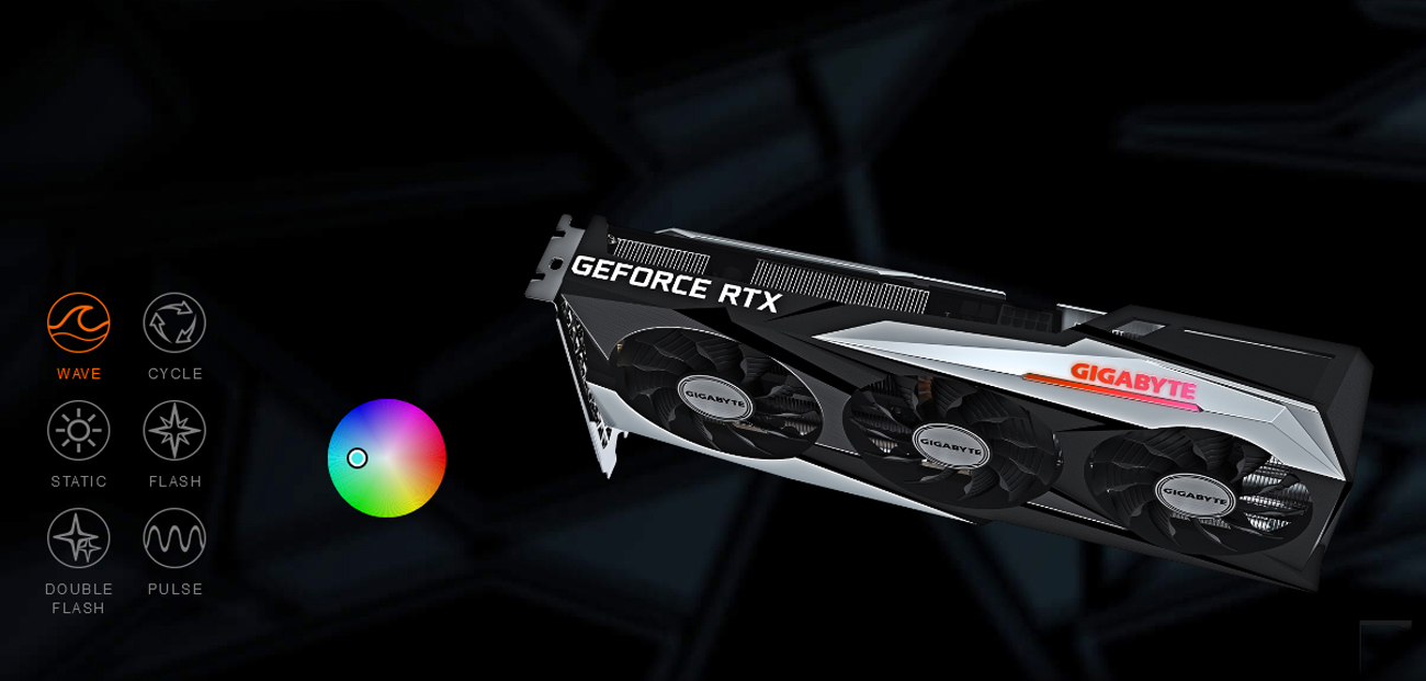 GIGABYTE GeForce RTX 3060 GAMING OC 12G Graphics Card, 3 x